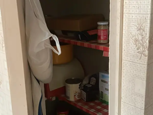 Hoarded flat before clearance