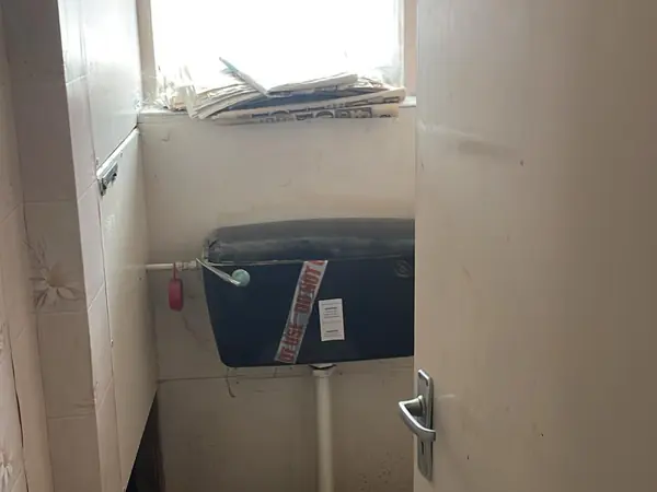 Hoarded flat before clearance