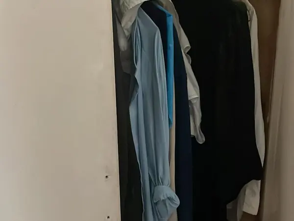 Hoarded flat before clearance