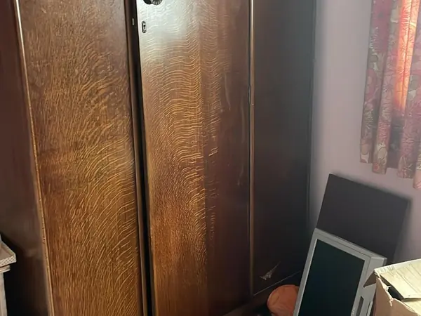 Hoarded flat before clearance
